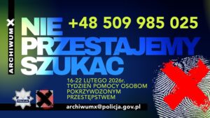 Archiwum X – Nie przestajemy szukać! – ogólnopolska kampania Policji